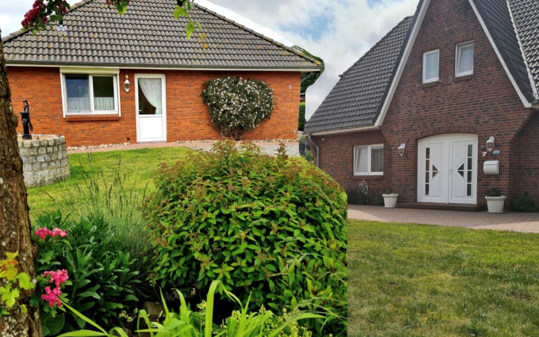 Ferienhaus mit Garten