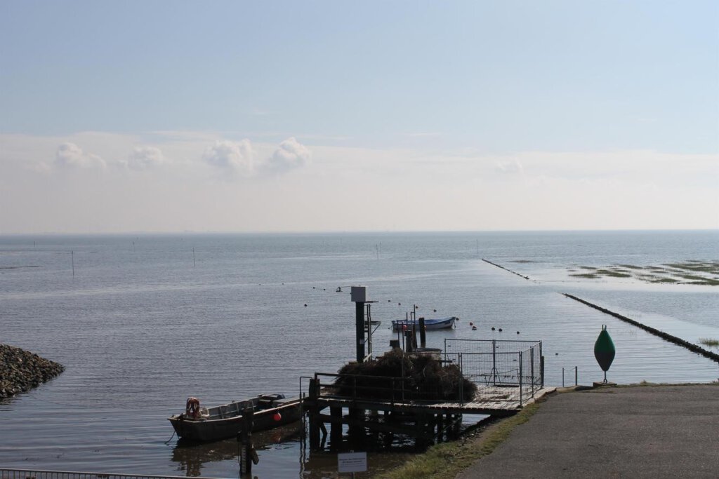 kleiner Hafen mit Anleger